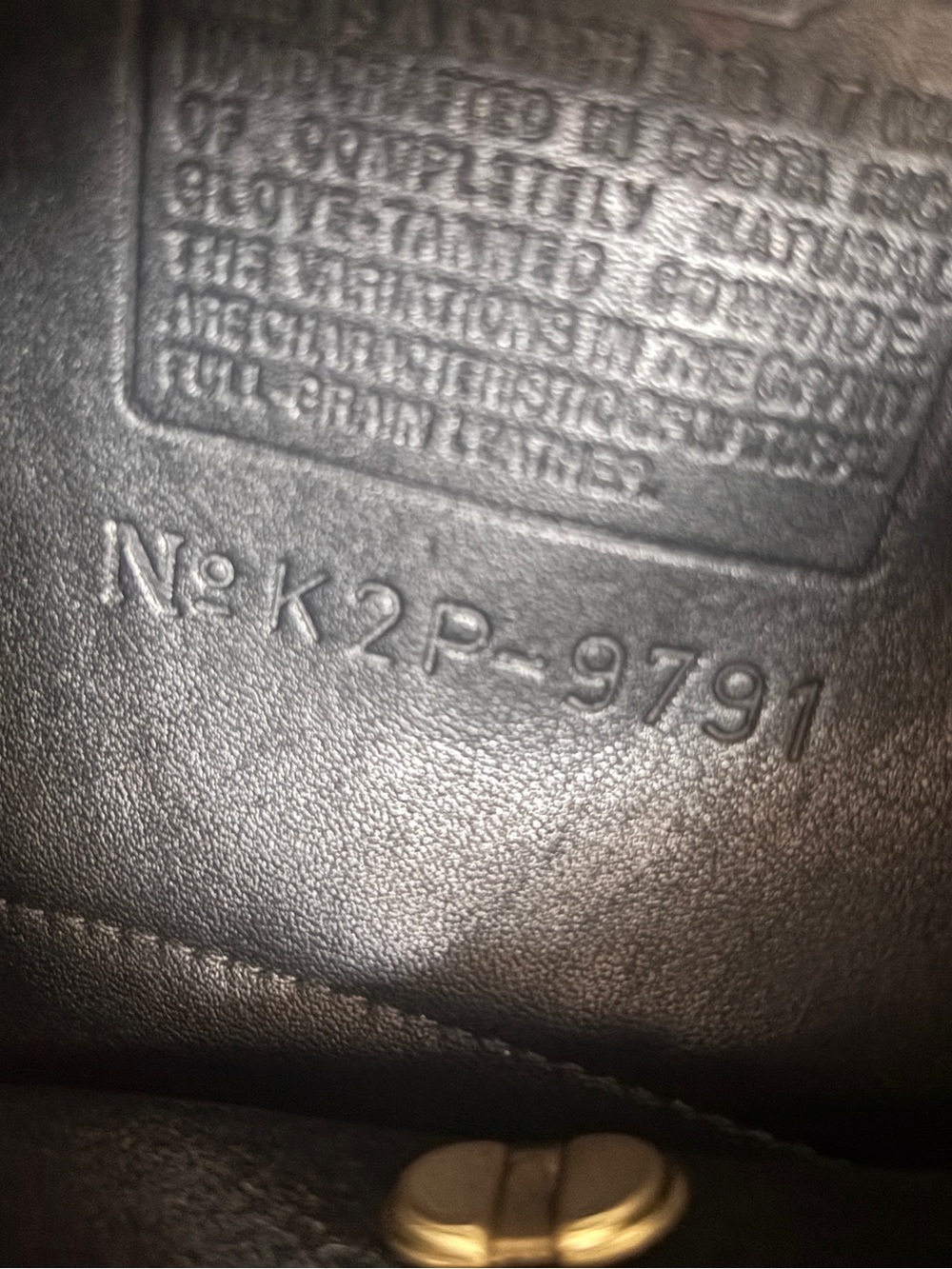 Vintage Coach 9791 Black Leather Daypack Backpack USA Turnlock Glove Tanned - Picture 10 of 13